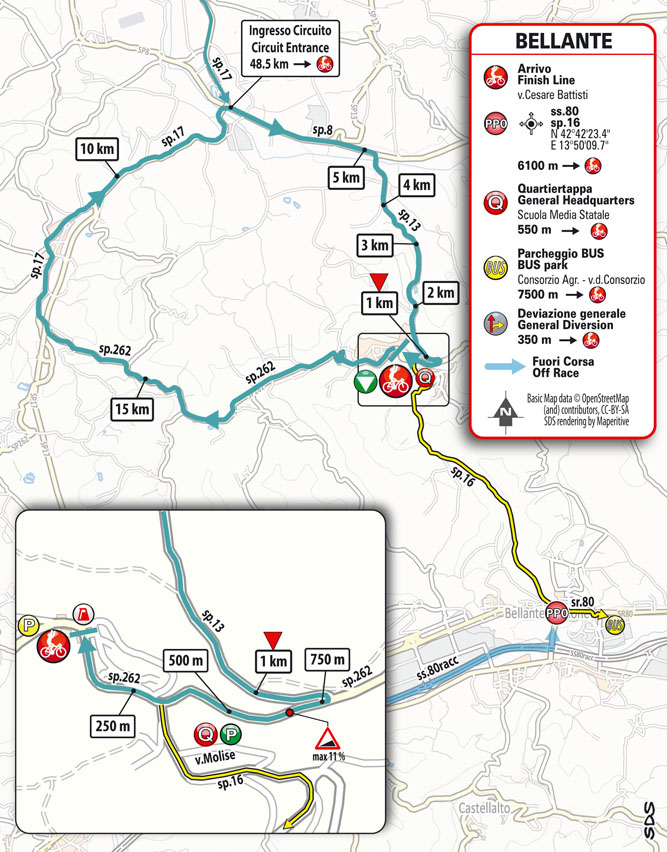 Arrival Stage 4 2022 Tirreno-Adriatico