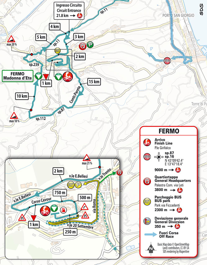Arrival Stage 5 2022 Tirreno-Adriatico