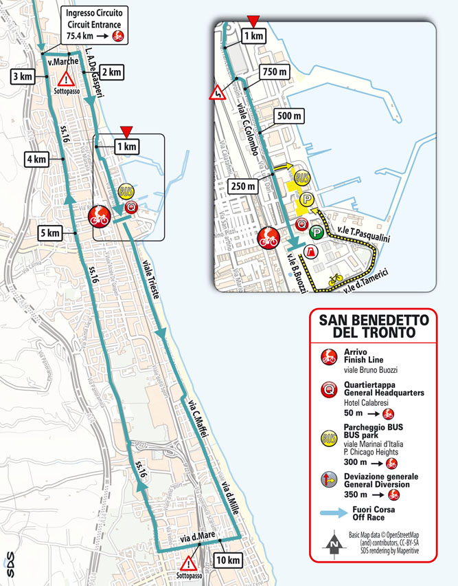 Arrival Stage 7 2022 Tirreno-Adriatico